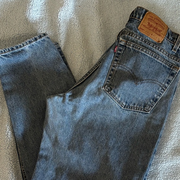 Levi's Other - Levis Jeans 550 Relaxed Fit Tapered Leg Mens Size 38x32 USA